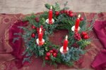 Vázání adventních věnců