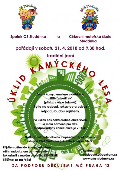 Úklid Kamýckého lesa
